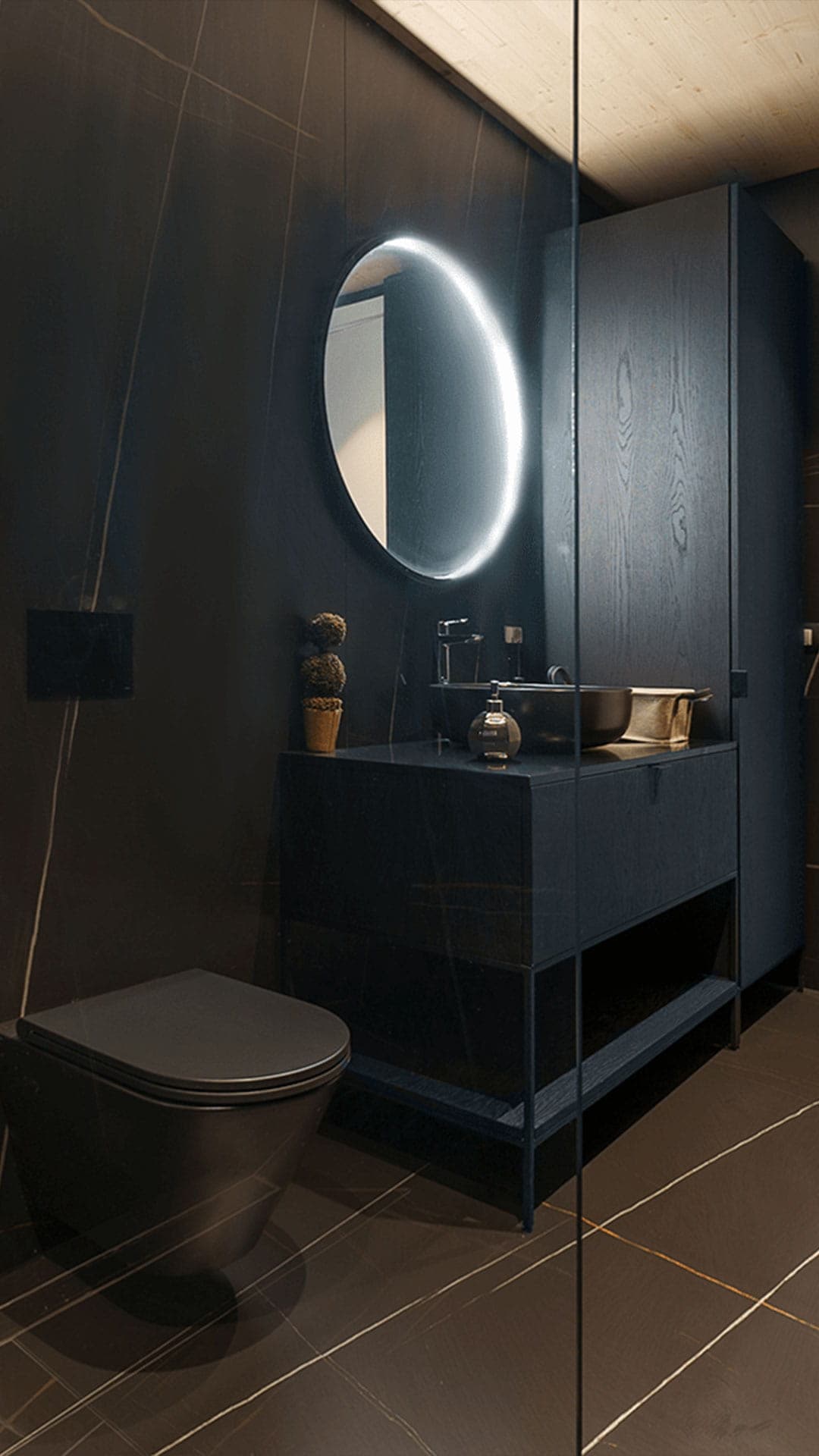 Modern InstaBuilt bathroom pod with sleek contemporary design