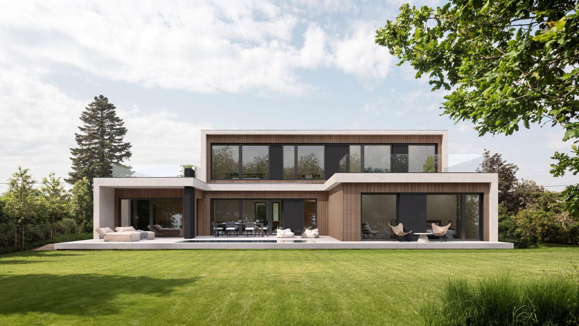 Signature home bespoke design with sophisticated detailing