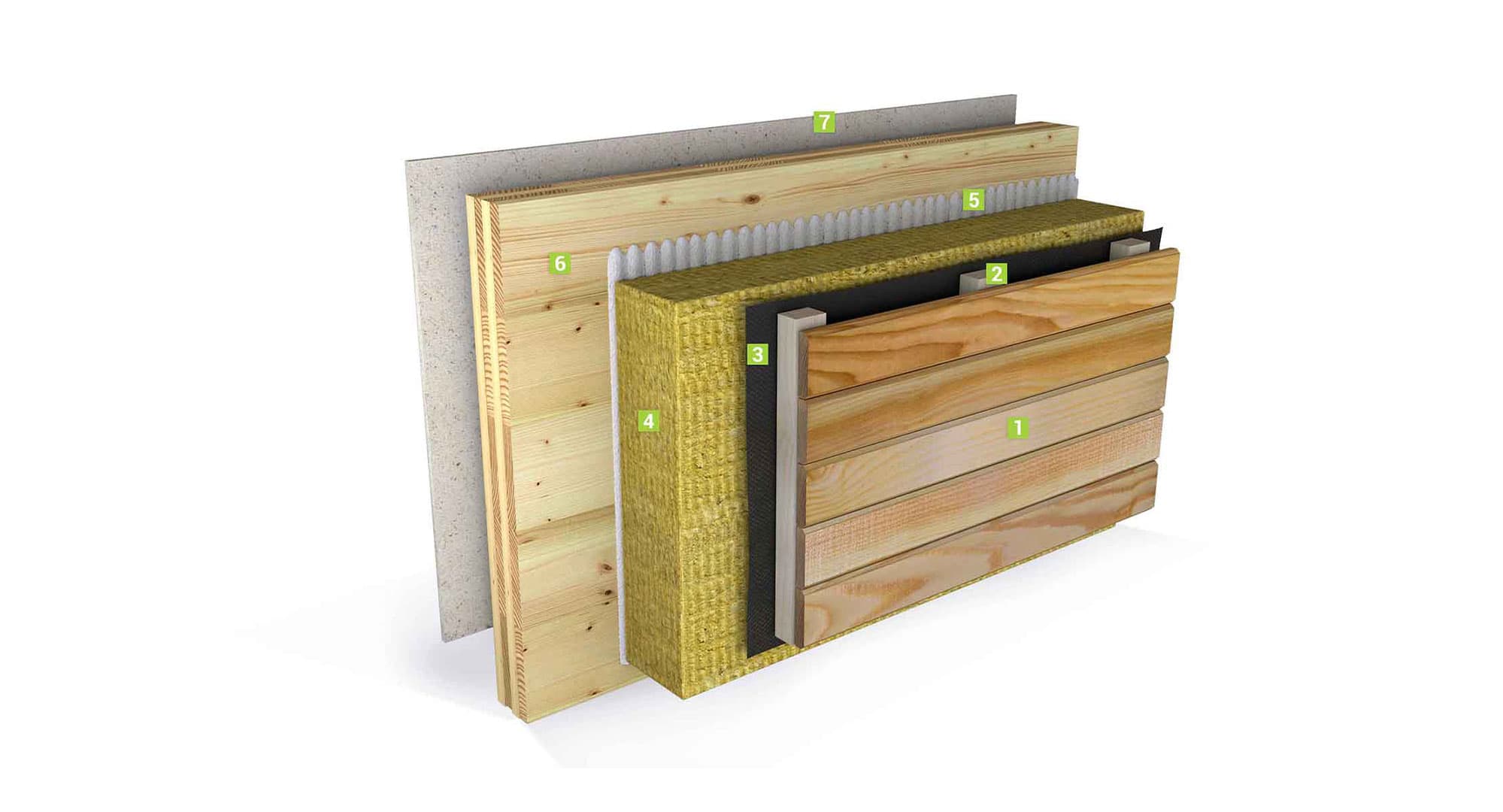 External Wall 63 construction layers diagram