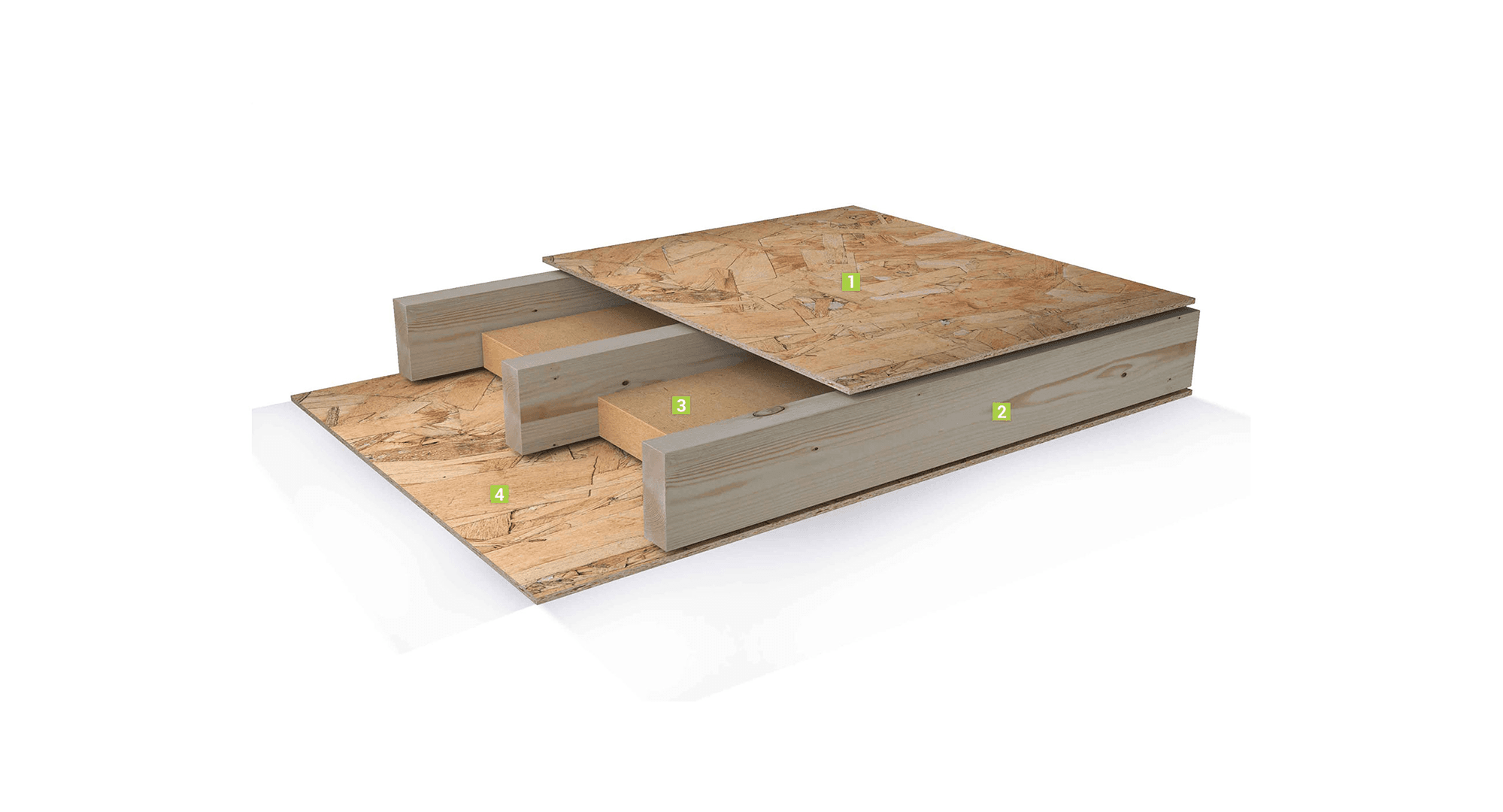 Floor 2 construction layers diagram