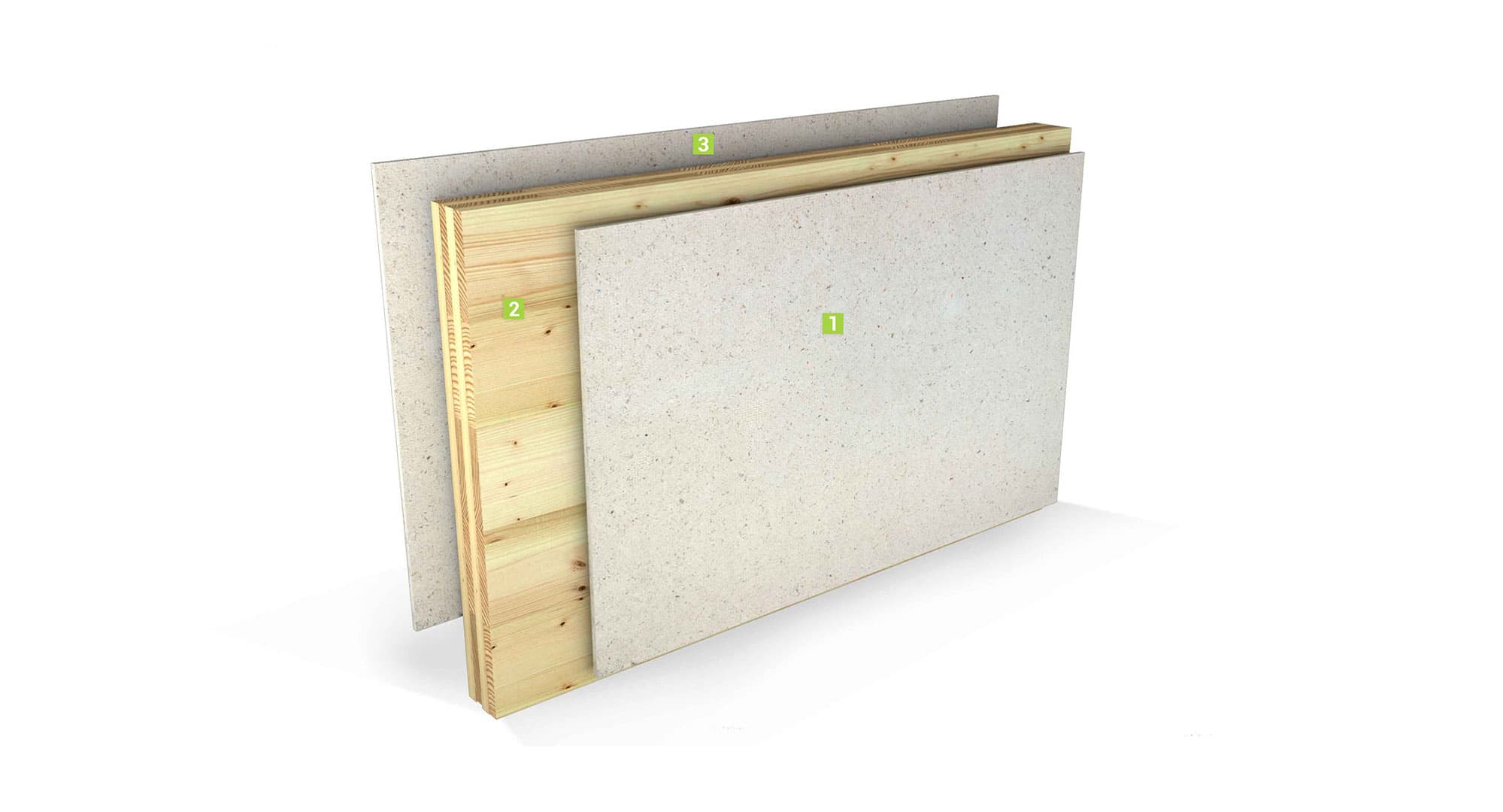 Seperating Wall 20 construction layers diagram