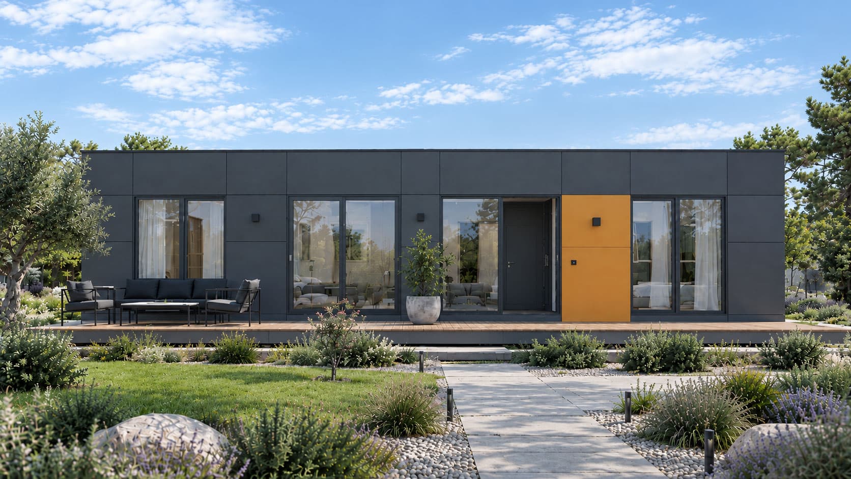 POP UP Housing Solution 3-Bedroom exterior