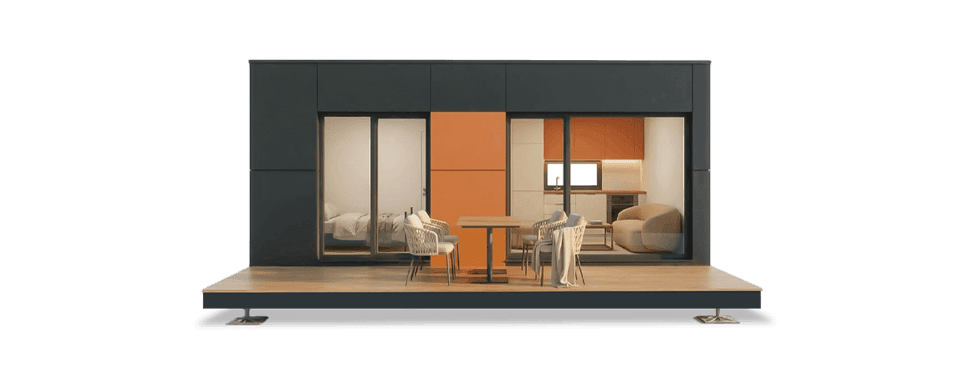 POP UP 28 m² Außenansicht