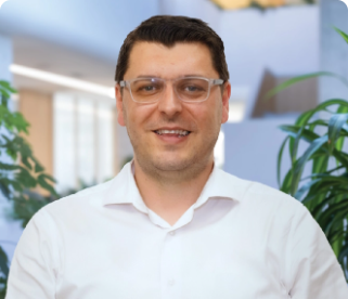 Portrait of Arlind Shporta, Procurement and Logistics Manager at InstaBuilt